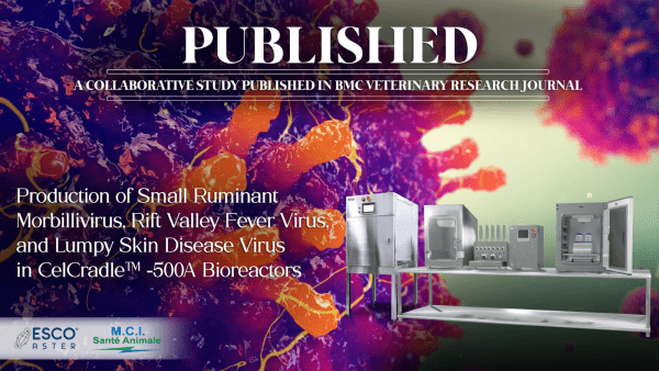 Production of Small Ruminant Morbillivirus, Rift Valley Fever Virus, and Lumpy Skin Disease Virus in CelCradle<sup>&trade;</sup>-500A Bioreactors